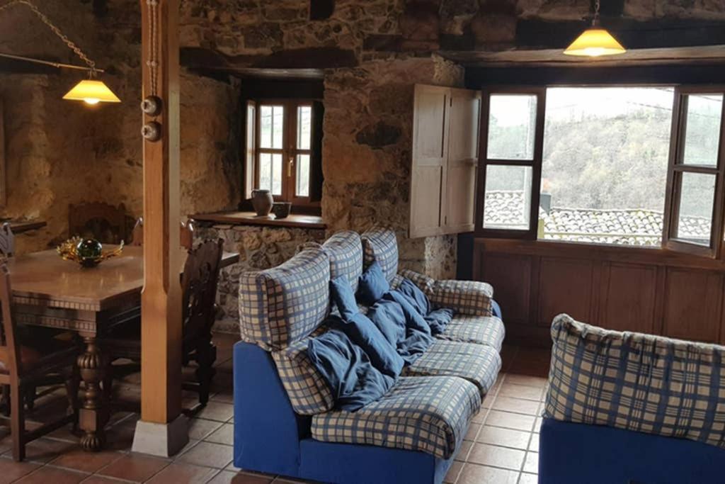 Casa rústica en Asturias con preciosas vistas Villa Borines Exterior foto